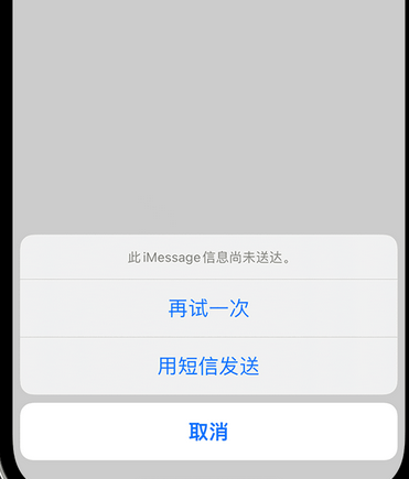 铜梁apple维修iPhone上无法正常发送iMessage信息