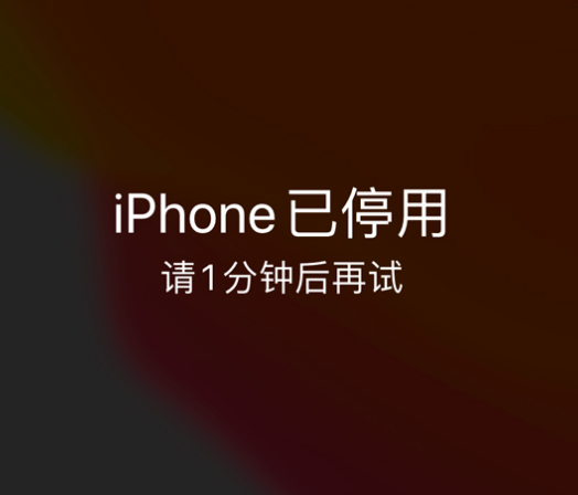 铜梁苹果手机维修分享:iPhone 显示“不可用”或“已停用”怎么办？还能保留数据吗？ 