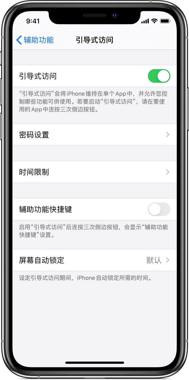 铜梁苹果手机维修分享如何在 iPhone 上退出引导式访问 