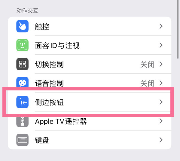 铜梁苹果14维修店分享iPhone14 Plus侧键双击下载功能关闭方法 