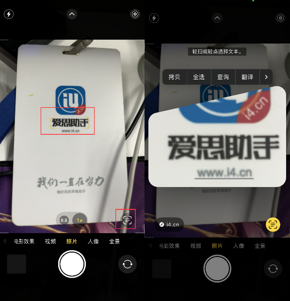 铜梁苹果手机维修分享升级iOS 16后如何通过相机翻译文本 