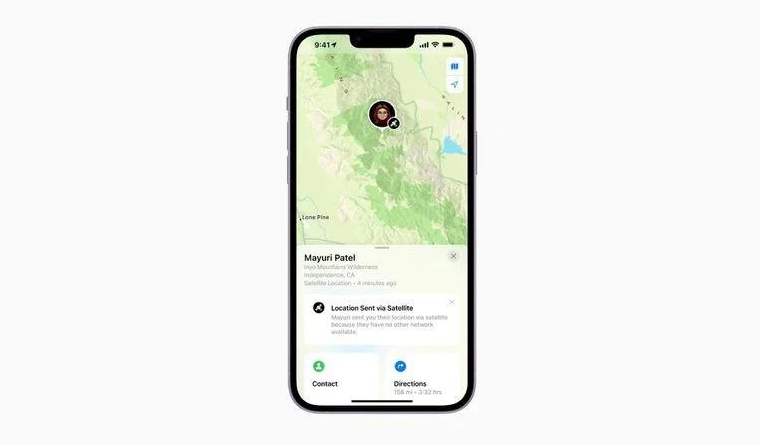 铜梁苹果14维修分享iPhone14系列中 FindMy功能通过卫星分享位置方法教程 