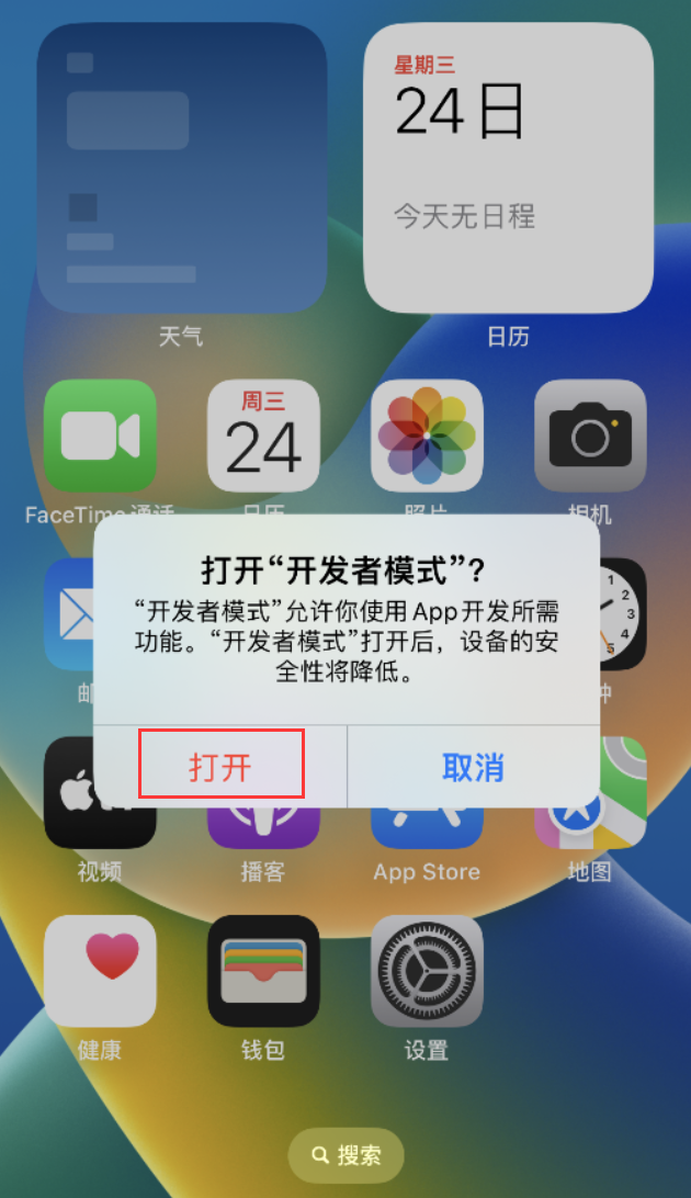 铜梁苹果手机维修分享如何打开开发者模式 