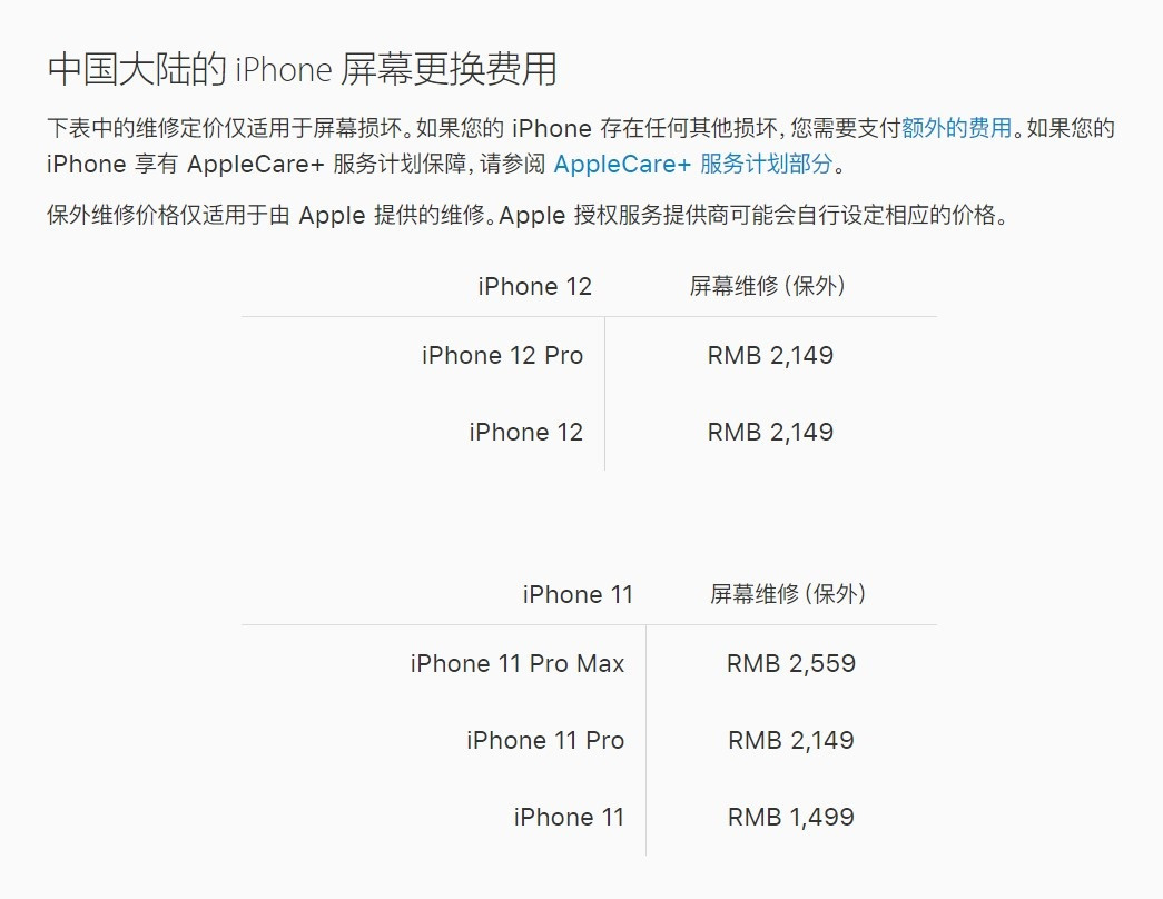 铜梁苹果手机维修分享iPhone 12/12 Pro 更换屏幕多少钱 